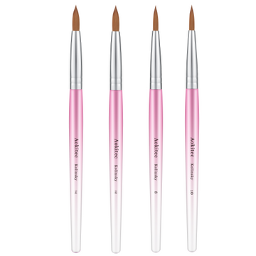 PINK GRADIENT ACRYLIC KOLINSKY BRUSH